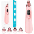 Blackhead Remover Pore Vacuum w/ LED Screen & 4 Probes Tighten, Lift & Exfoliate