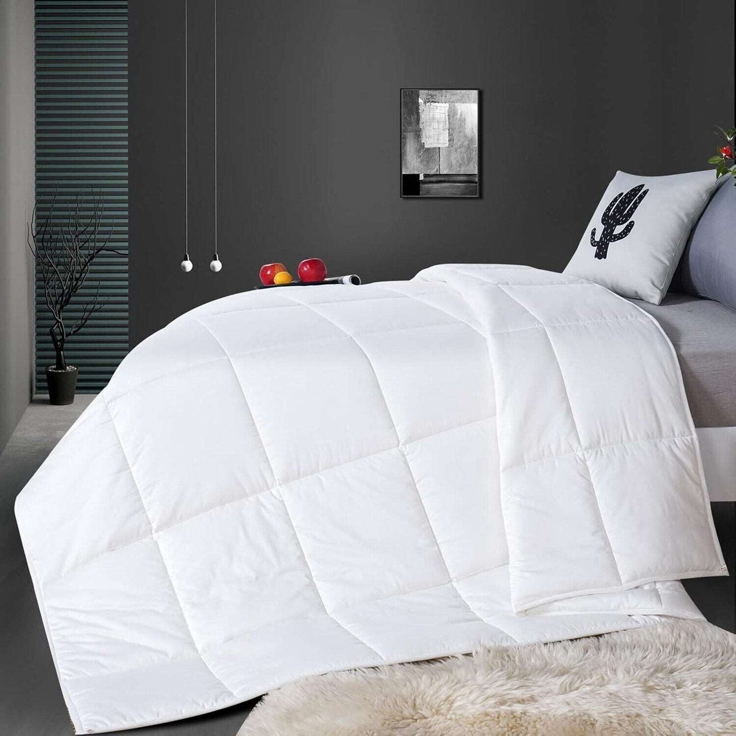 YOUR MOON Luxurious All Seasons 100% Australian Wool Comforter Queen Size, Duvet