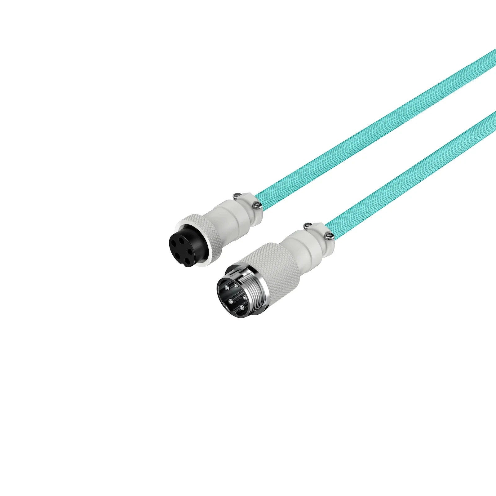 HyperX Coiled USB-C to USB-A Mechanical Keyboard Cable w/ Aviator - Light Green