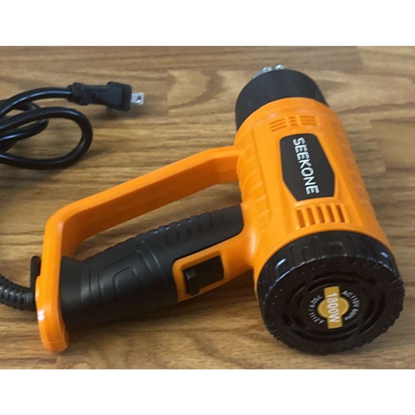 1800W Heavy Duty Heat Gun Fast Heat 752℉ & 1112℉ Dual-Temperature & 4 Nozzles