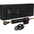 JFG Racing 10" Universal Motorcycle Steering Damper Stabilizer Carbon Fiber
