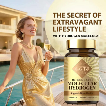 Hydrogen Water Tablets H2 Molecular Supplements w/ Magnesium 120Ct EXP 04/27