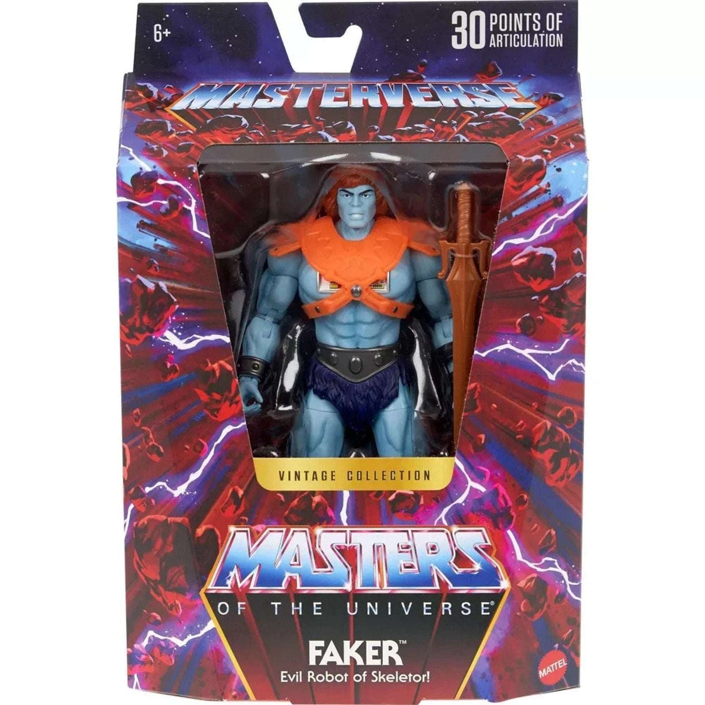 Masters of the Universe Masterverse Vintage Collection Faker Motu(New, Unopened)