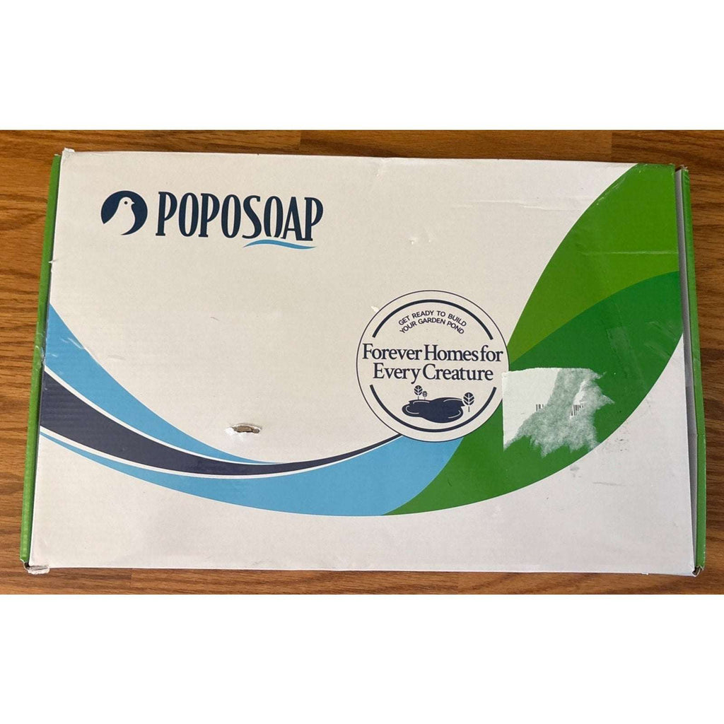 POPOSOAP 20W Solar Fountain Water Pump, 280GPH Submersible w/ Flow Control Valve