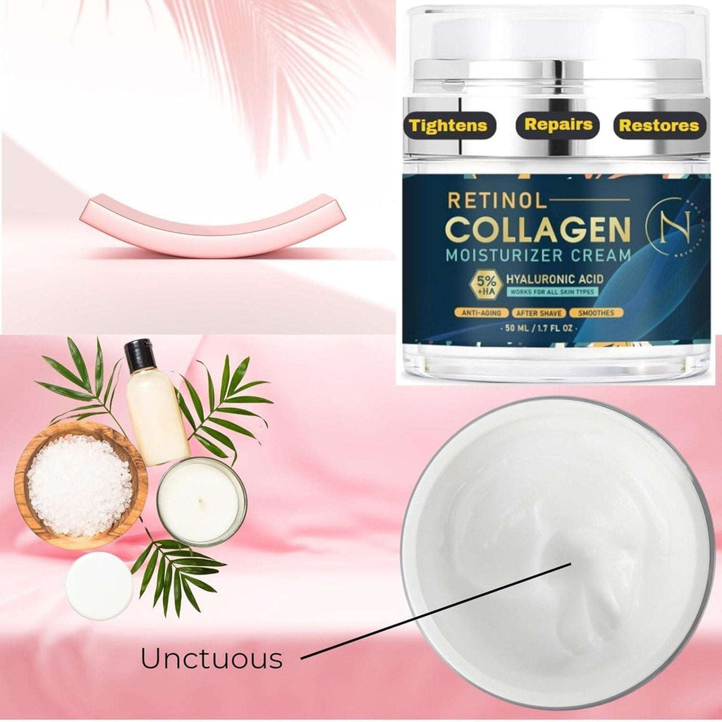 NEYDIAH Collagen Anti-Aging Retinol Face Moisturizer 1.7oz Wrinkles & Fine Lines