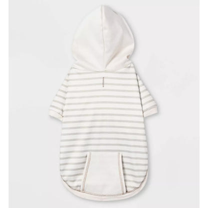 Boots & Barkley Cat Dog Striped Lightweight Hoodie Pet Apparel Small Up to 20lbs