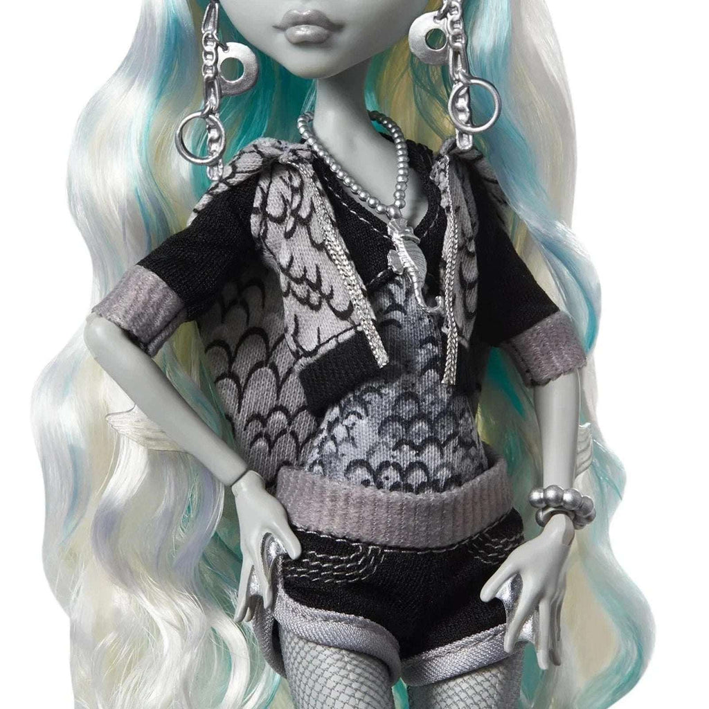 Monster High Reel Drama Black and White Lagoona Blue Doll 2025 NEW/Damaged Box