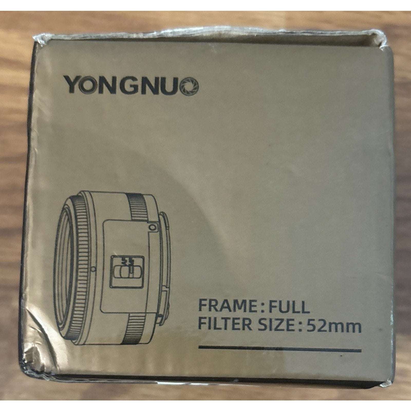 YONGNUO YN50mm F1.8 Canon EF Mount Auto/Manual Focus Full Frame 52mm Filter Size
