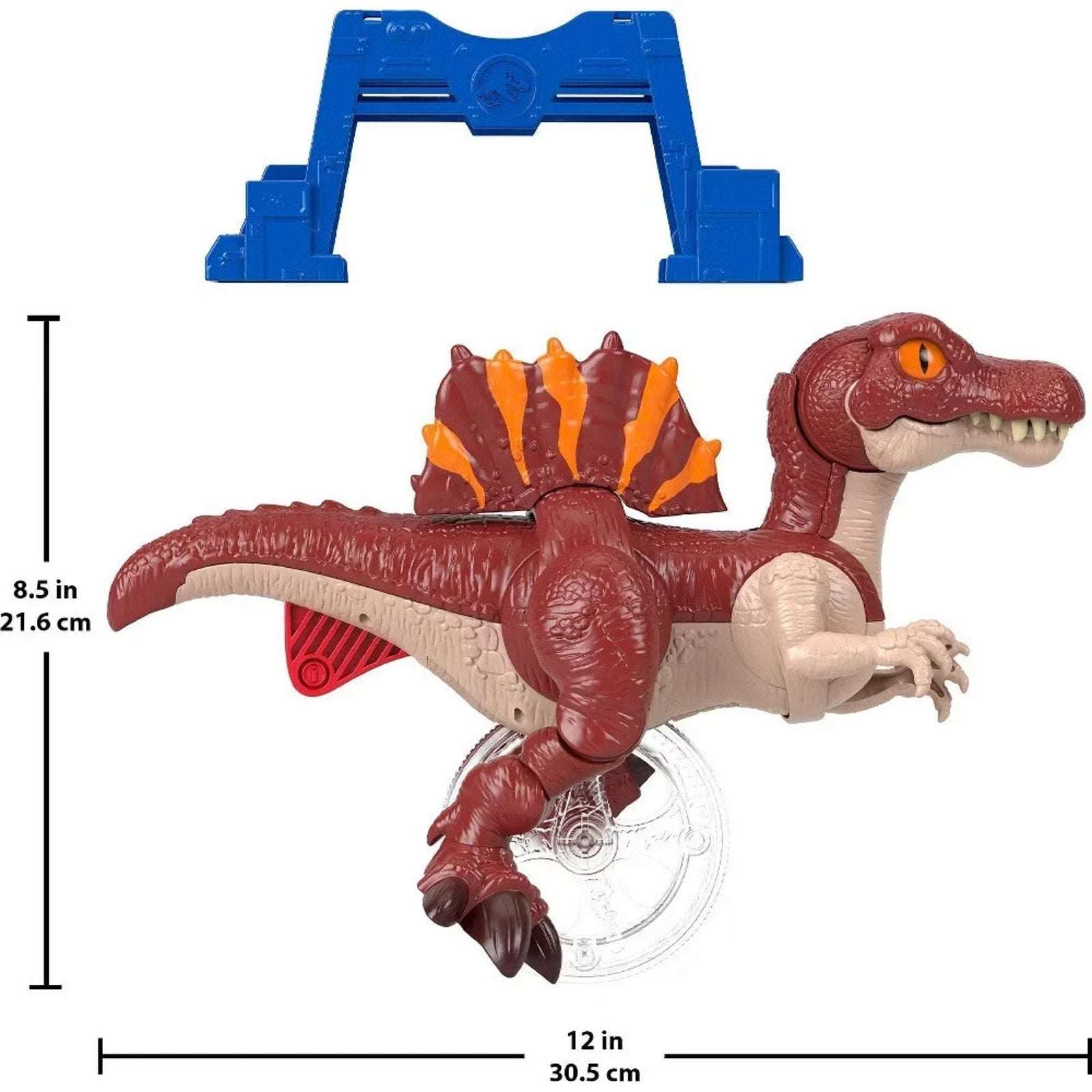 Fisher-Price Imaginext Jurassic World Rebirth Sprinting Spinosaurus Dinosaur 3+