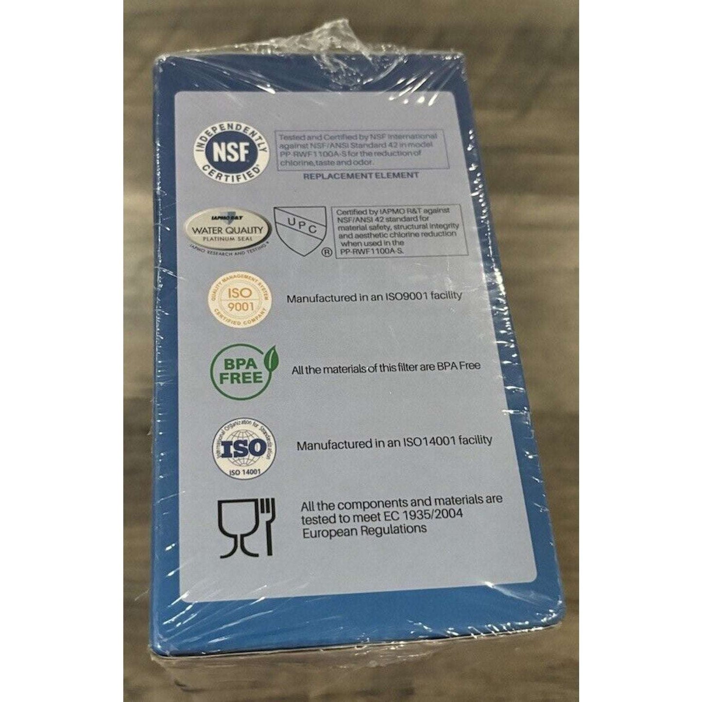 Pureplus Filter PP-RWF1100A Lot Of 2 Replacement Fridge Water Filters Sealed