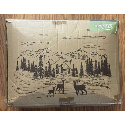 Hotel Quality Down-Alternative Comforter by APSMILE Navy/Gray Duvet Insert King