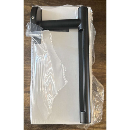 Delta 75950-BL Trinsic Single Bar Tissue Toilet Paper Roll Holder - Matte Black