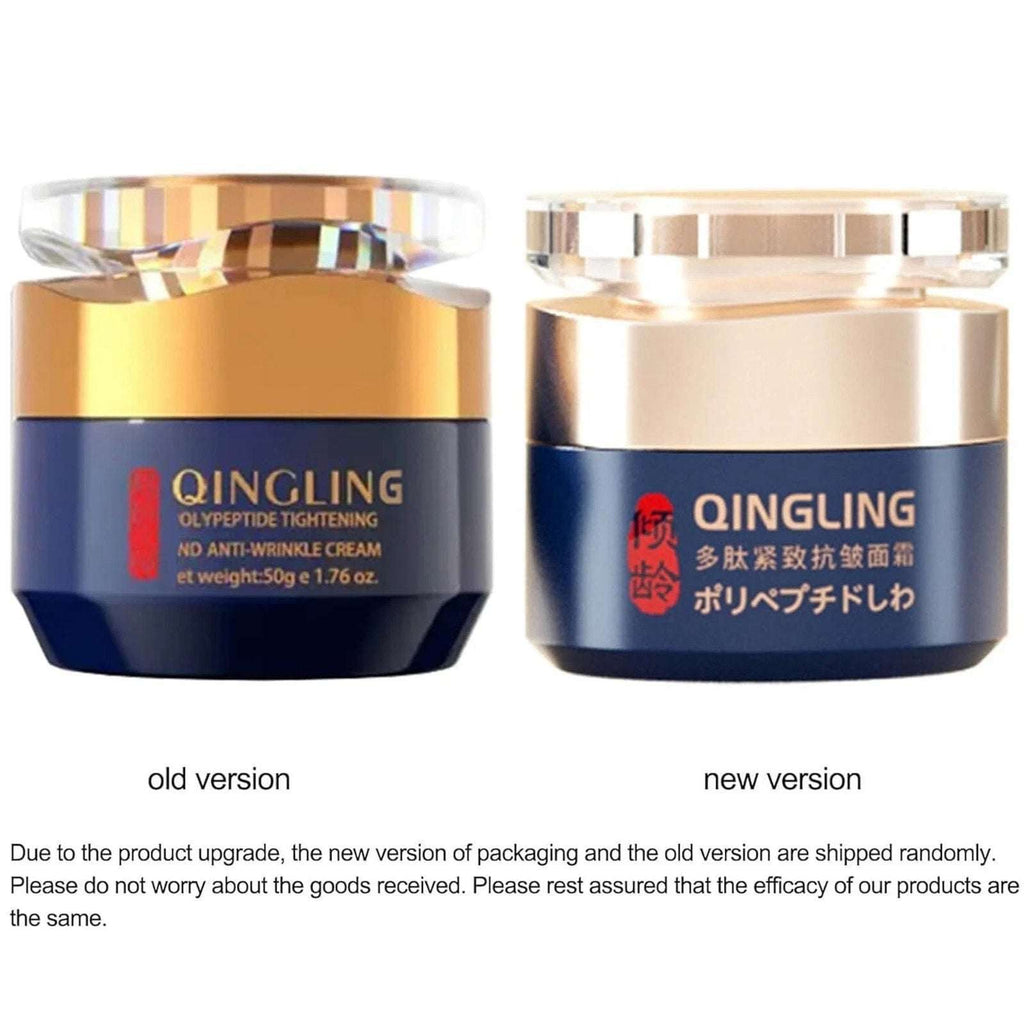 Japanese Qingling Wrinkle Removal Cream, Anti-Aging Moisturizer Skincare 03/2028