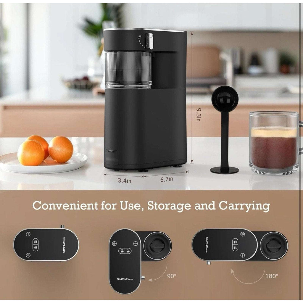 20-Bar Espresso Machine Hot & Iced Coffee Maker w Smart Touch, Dual Power Option