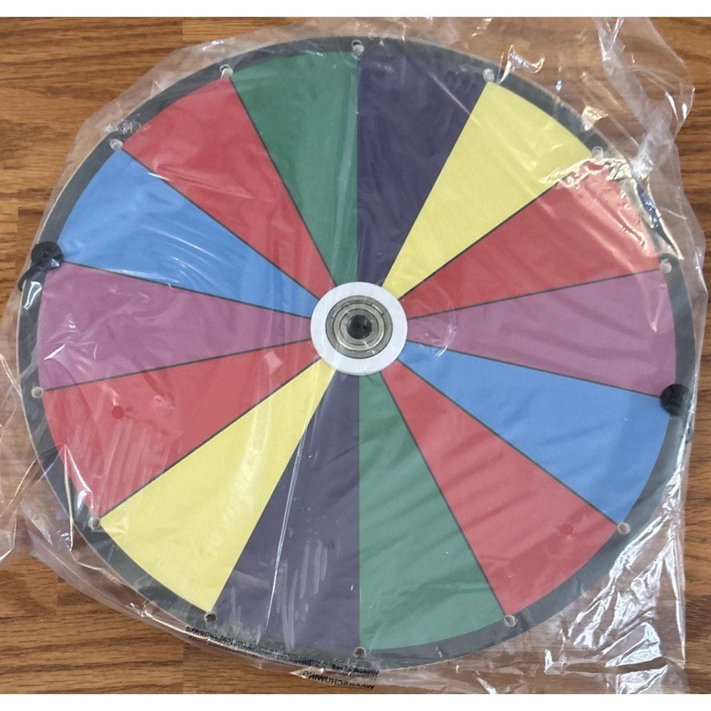 Winspin Customizable 14 Slot Spinning Prize Wheel Colorful Chore/Activity Wheel