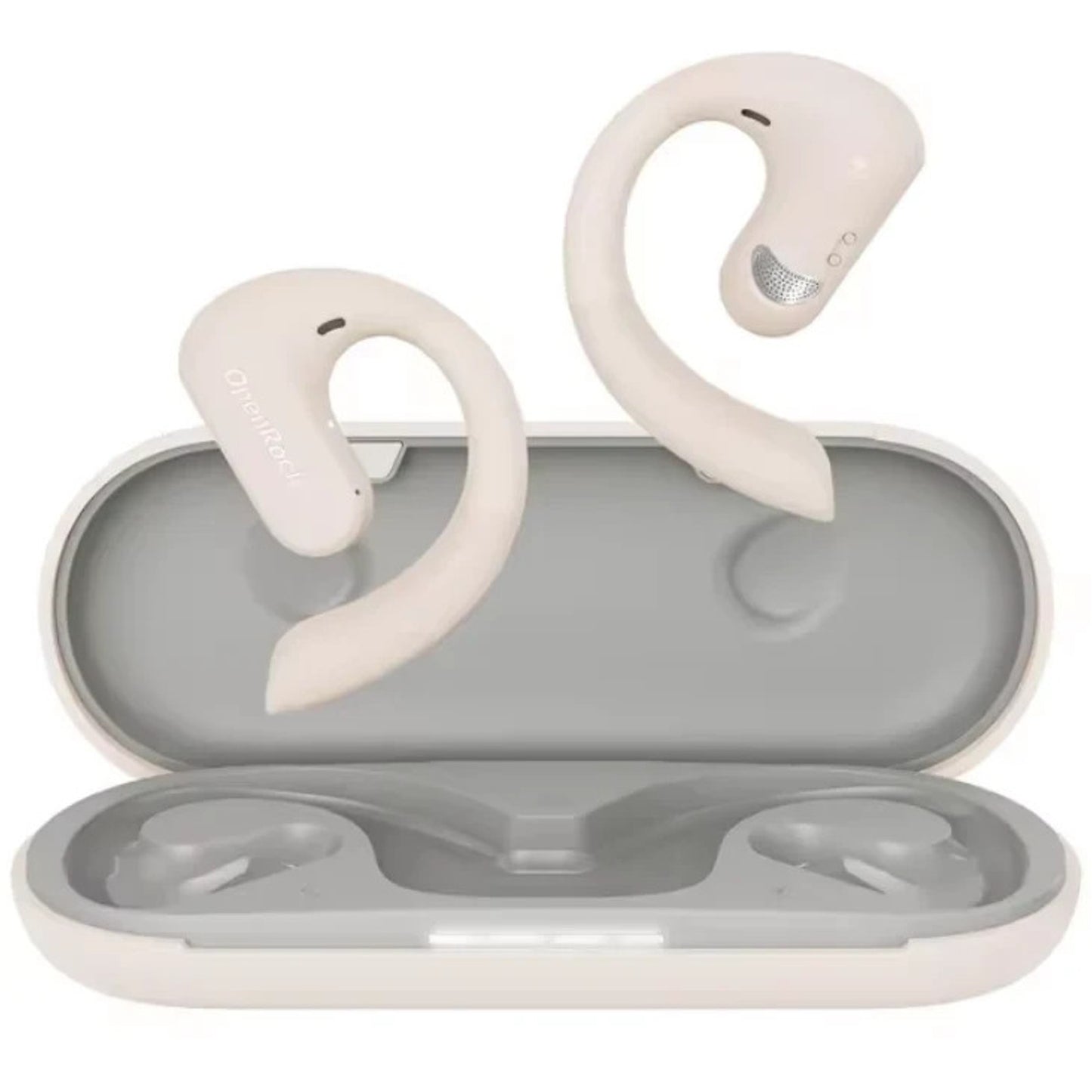 OpenRock S Open-Ear Air Conduction Earbuds Bluetooth 5.3 Wireless Over-Ear Cream