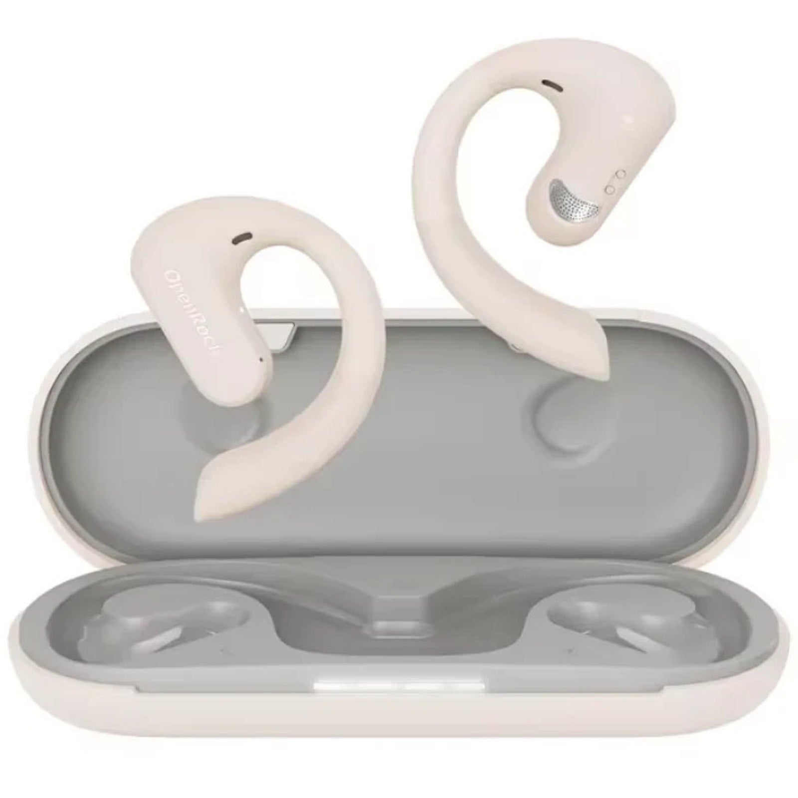 OpenRock S Open-Ear Air Conduction Earbuds Bluetooth 5.3 Wireless Over-Ear Cream