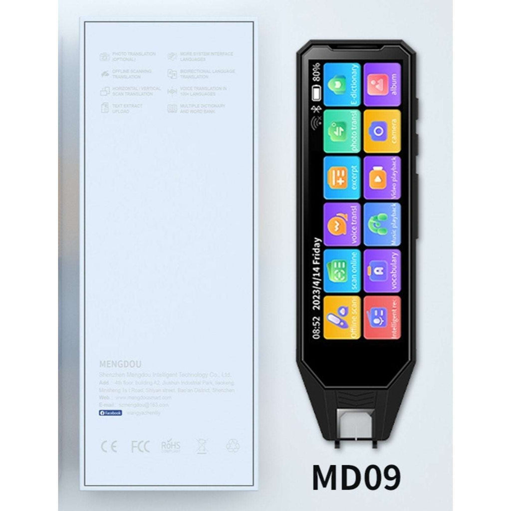 Touchscreen AI Smart Scan Translator Pen Reader Device BiDirectional Translation
