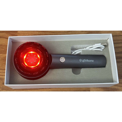 Glokore Electric Red Light Therapy Scalp Massager NEW Open Box