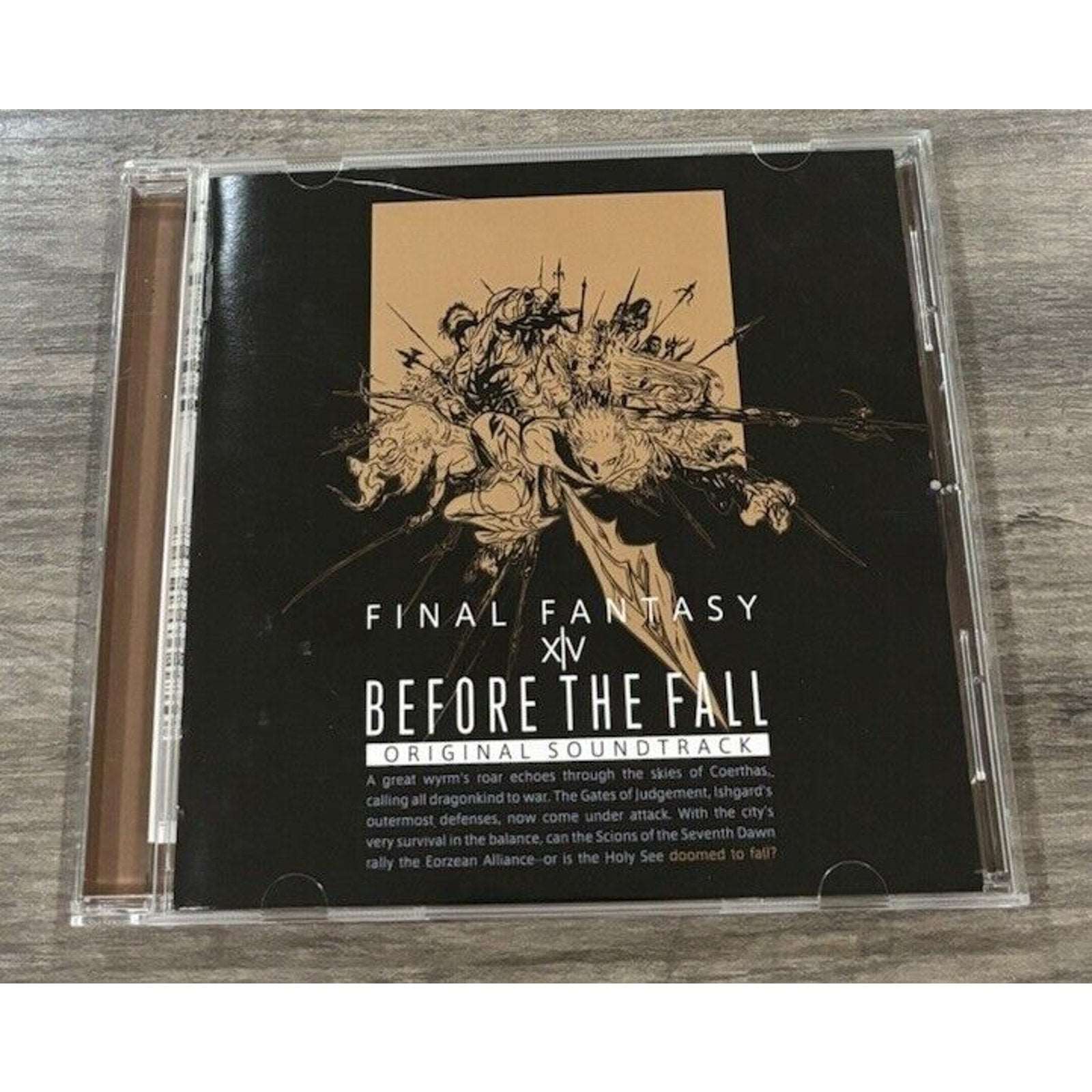 BEFORE THE FALL FINAL FANTASY XIV Original Soundtrack Blu-ray Japan SQEX-20022