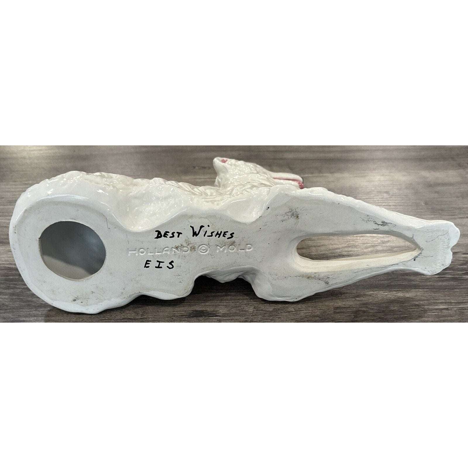 1960 Holland Mold Vintage Hand-Painted Ceramic Large Borzoi Russian Wolfhound