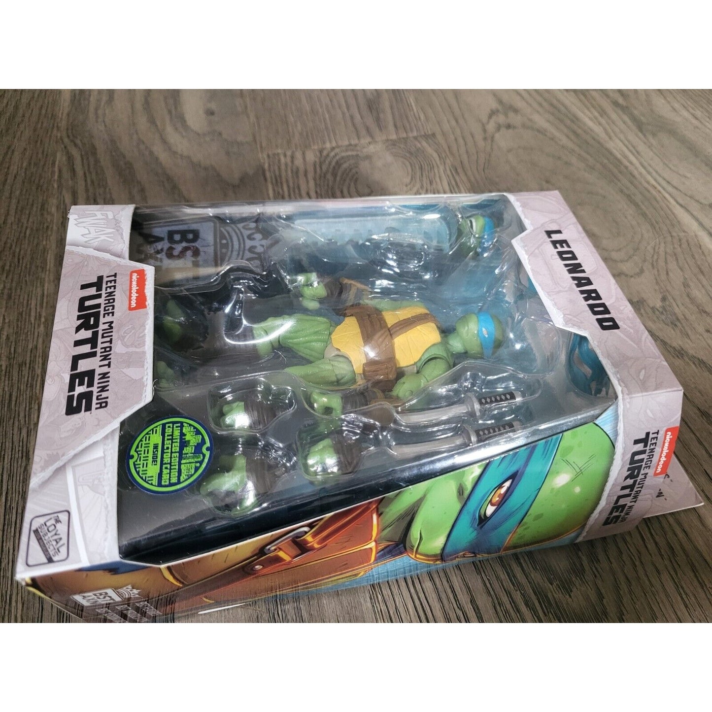 Loyal Subjects BST AXN Teenage Mutant Ninja Turtles Leonardo Battle Ready TMNT