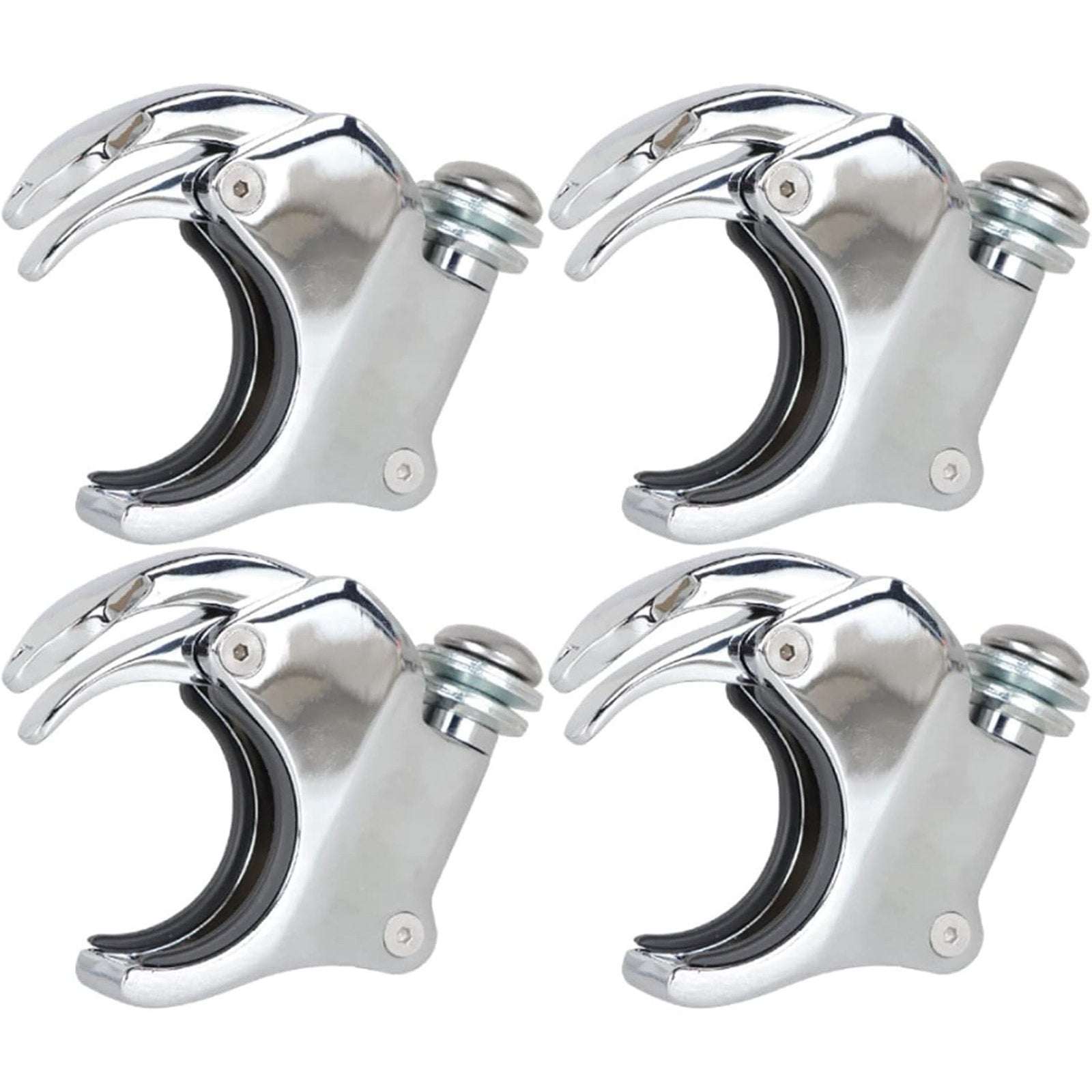 49mm 4PCS Windshield Windscreen Clamps Harley XL1200X, FXBB, FXBR, FXBRS & FXLR