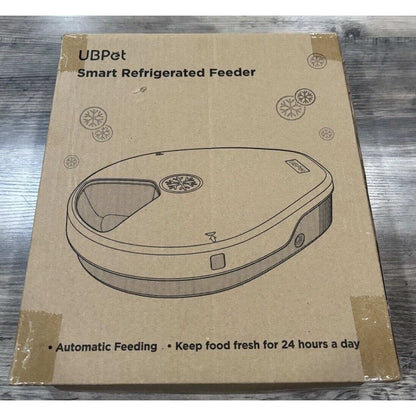 UBPET F10 Smart Automatic Cat Feeder 5 Timed Wet Food Dispenser 3 Cooling Modes