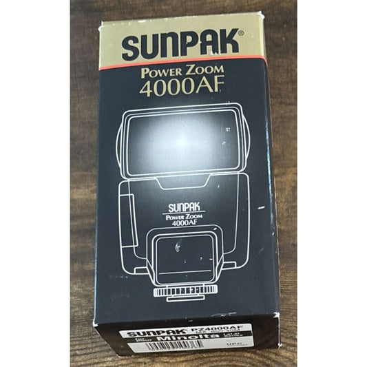 SUNPAK POWER ZOOM 4000AF FOR Minolta i, xi, si Series PZ4000AF