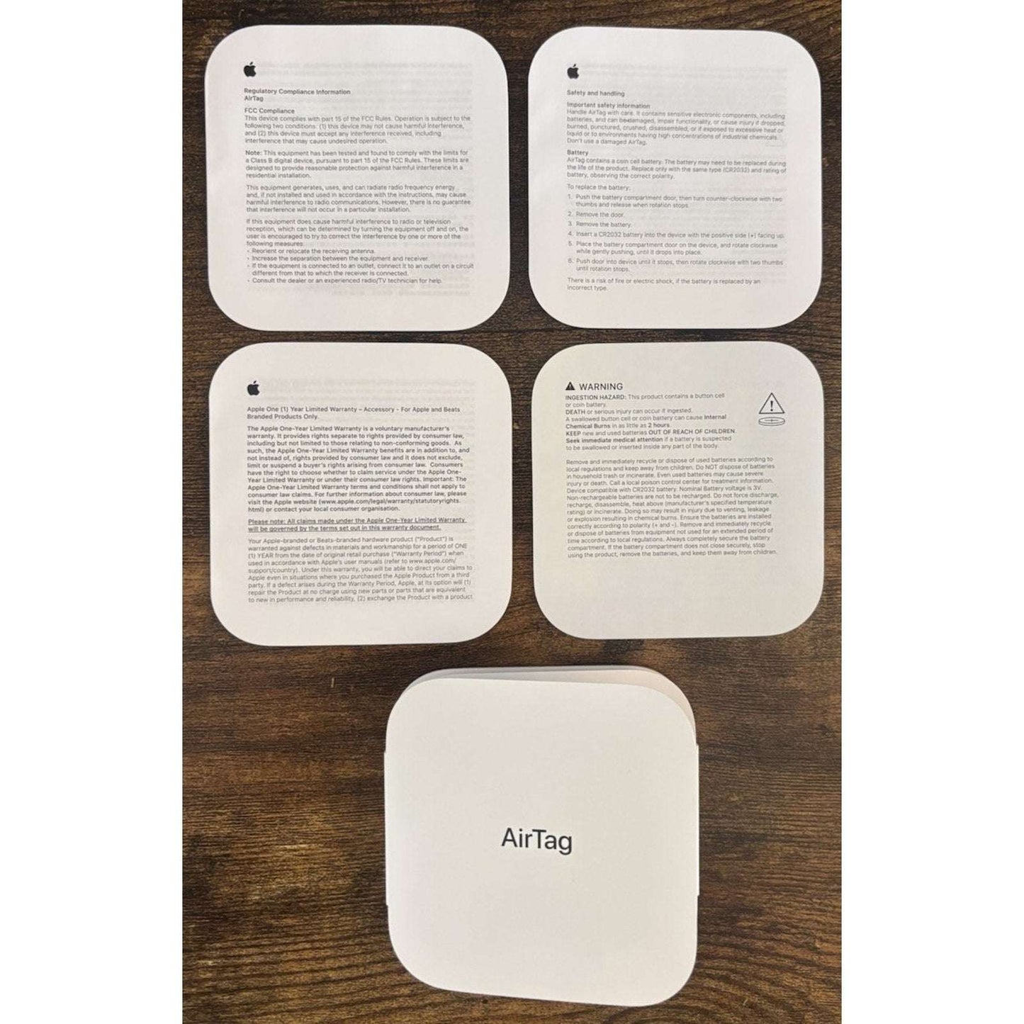 Apple AirTag Bluetooth GPS Tracker For iPhone & iPad (MX532LL/A) A2187