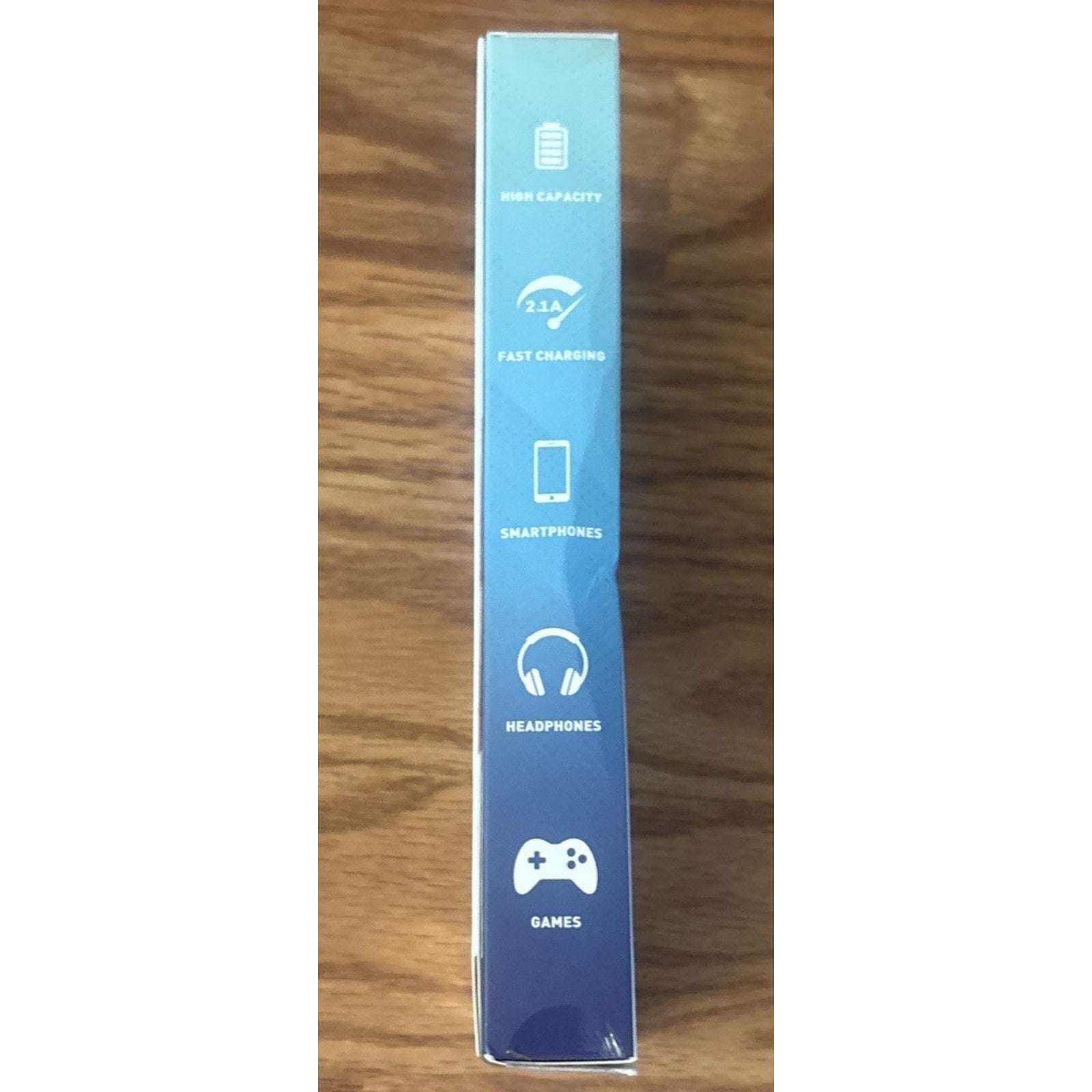 LAX 7200mAh Slim Power Bank Fast Charge - Micro/USB-C - Charge 2 Devices at Once