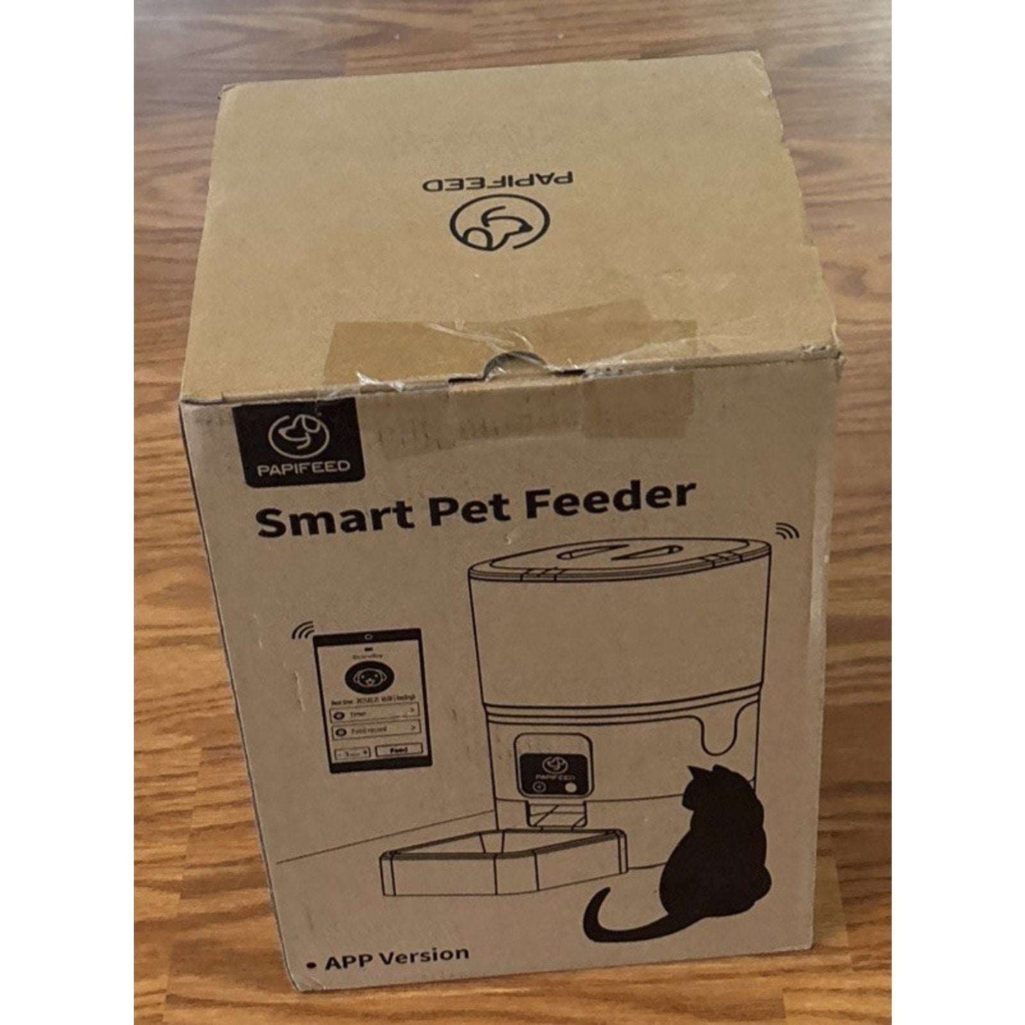 Automatic 6L Multi Cat Dog Pet Food Dispenser with Slow Feed 5G WiFi APP Control