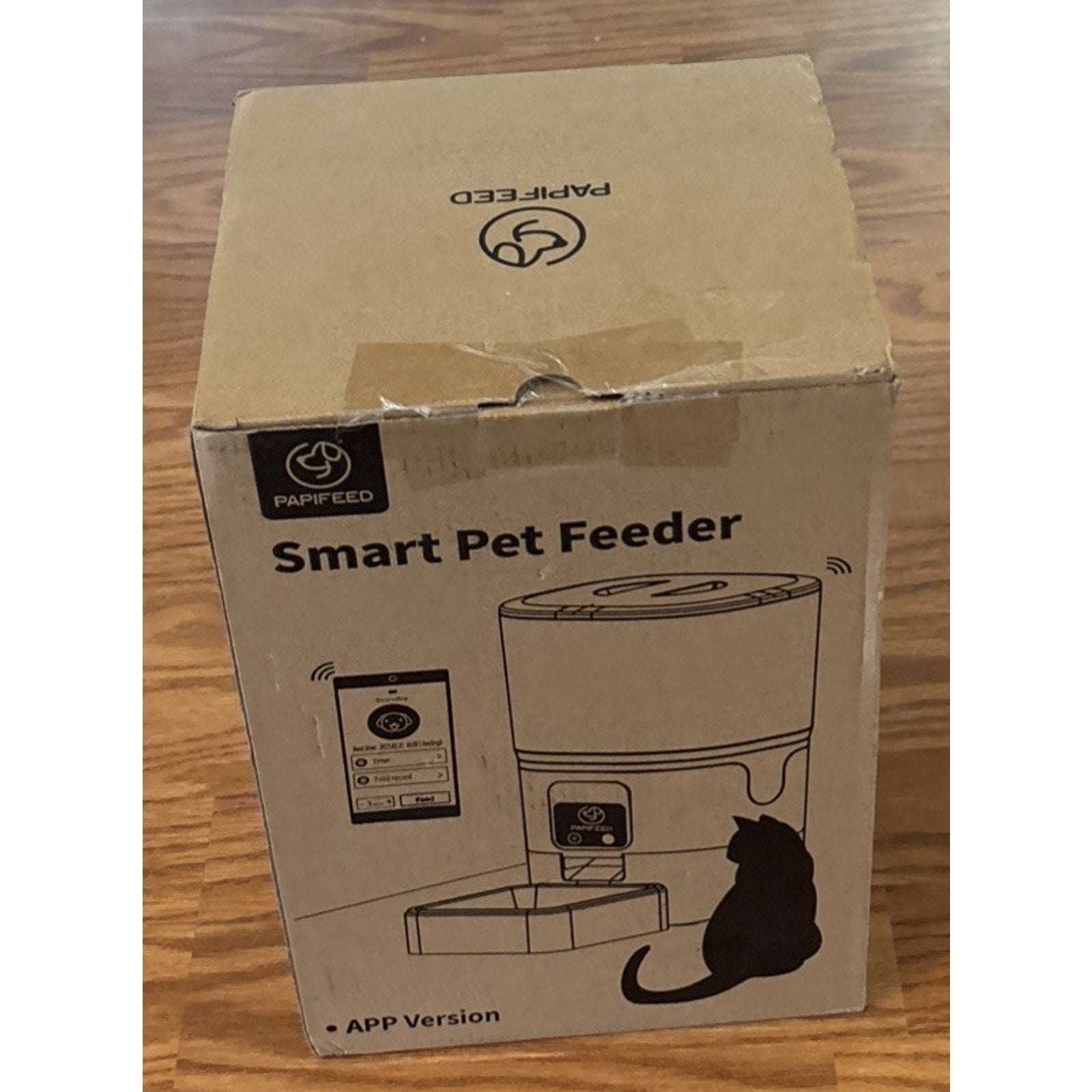 Automatic 6L Multi Cat Dog Pet Food Dispenser with Slow Feed 5G WiFi APP Control