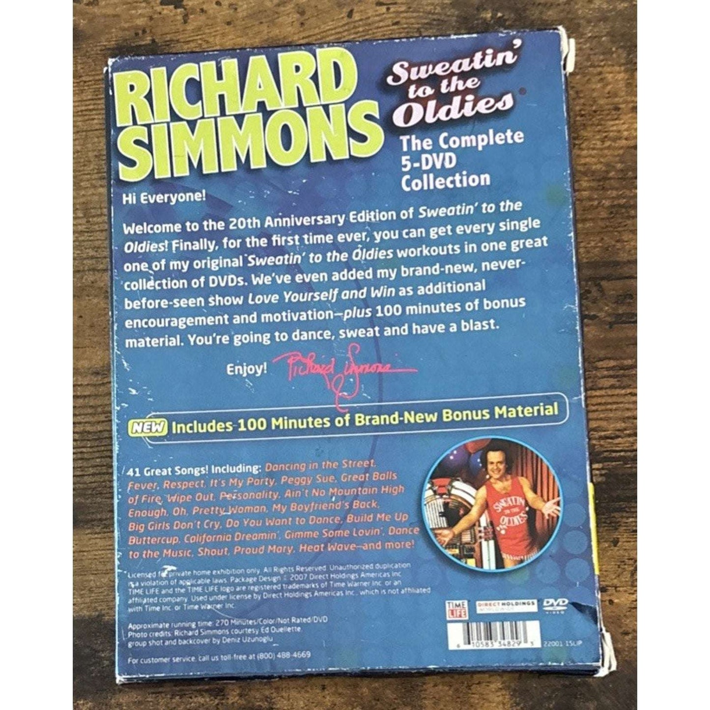 HUGE Richard Simmons LOT - Food Mover Kit, Sweatin to Oldies, Groovin In The Hou
