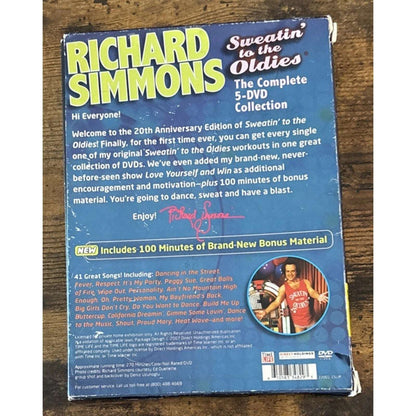 HUGE Richard Simmons LOT - Food Mover Kit, Sweatin to Oldies, Groovin In The Hou