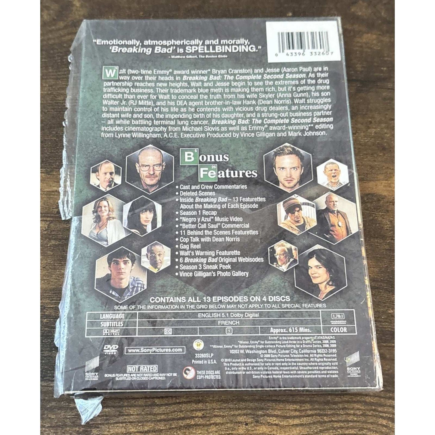 Breaking Bad TV Series DVD Lot Complete Seasons 2, 3 & 4 - 12 Dics in Total