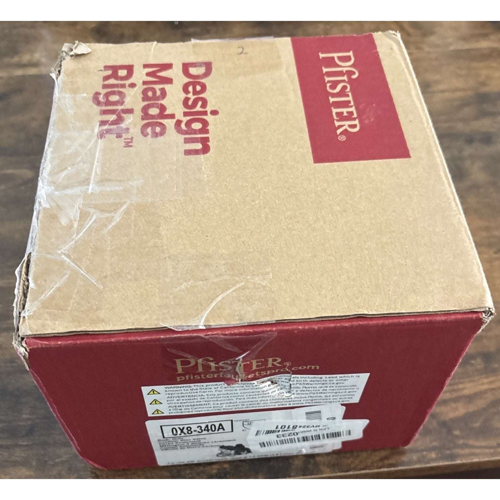 Pfister 0X8-340A 1/2" Tub & Shower Mixing Rough-In Valve with Service Stops