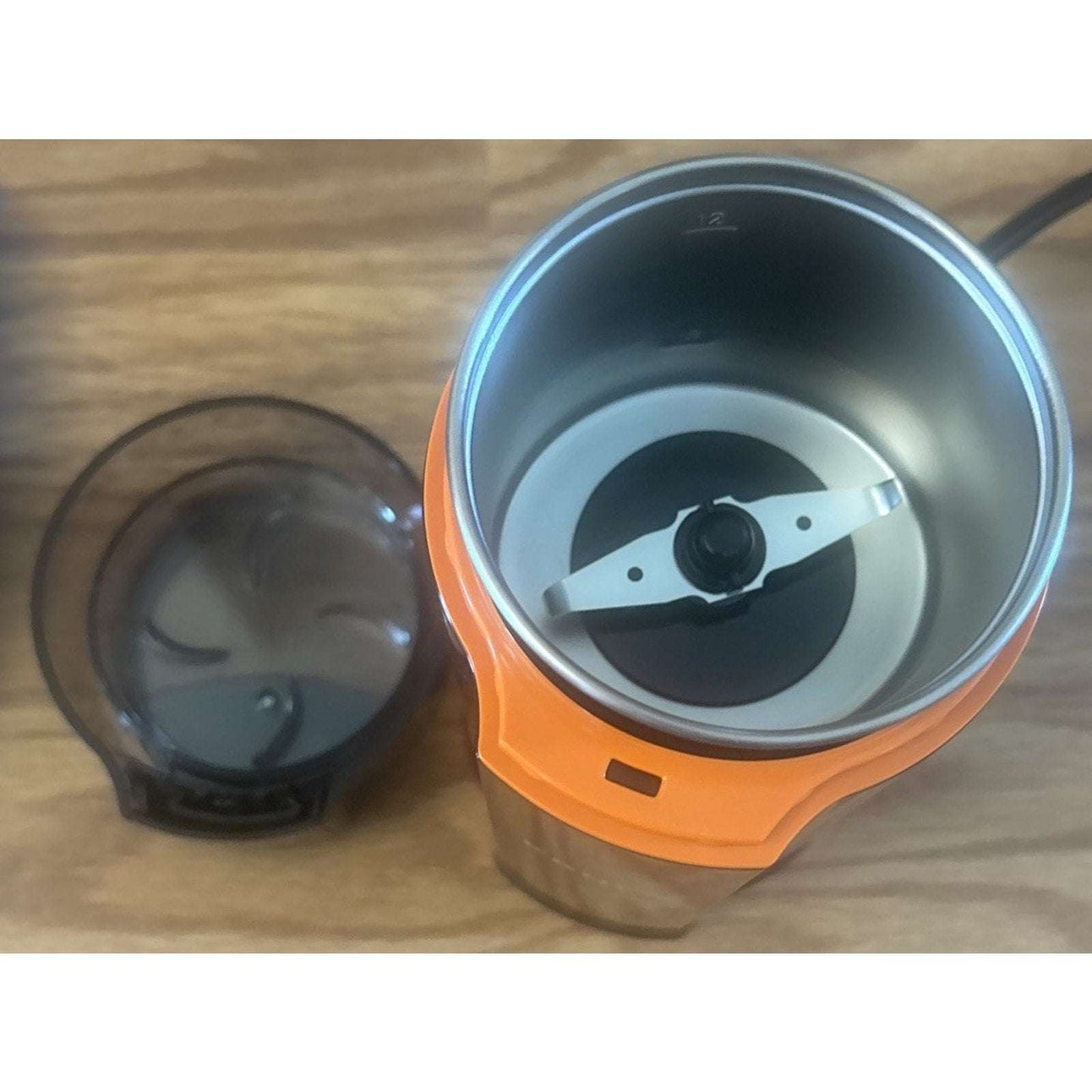 KRUPS Silent Vortex 3in1 Electric Grinder for Spices, Dry Herbs & Coffee 12-Cups