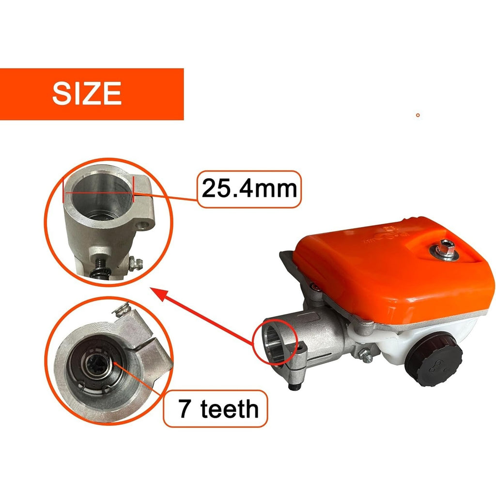 Universal 25.4mm Diameter 7-Tooth Gear Head Pole Saw Gearbox