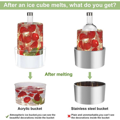DIY Bottle Chiller Ice Bucket Mold CREATE ONE FOR EVERY SEASON Wine Champagne++