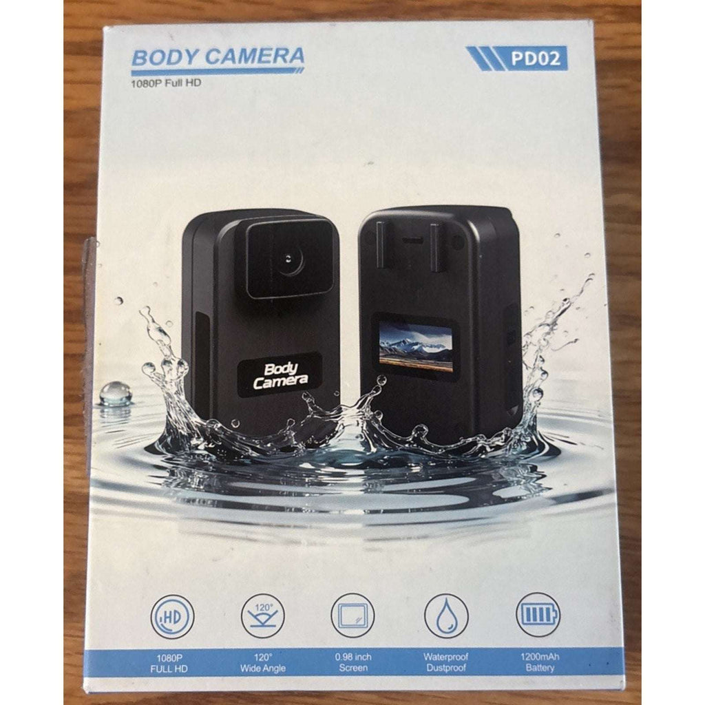1080P Mini WiFi Body Camera w/ Audio Waterproof Car Sports Recorder w/ Back Clip