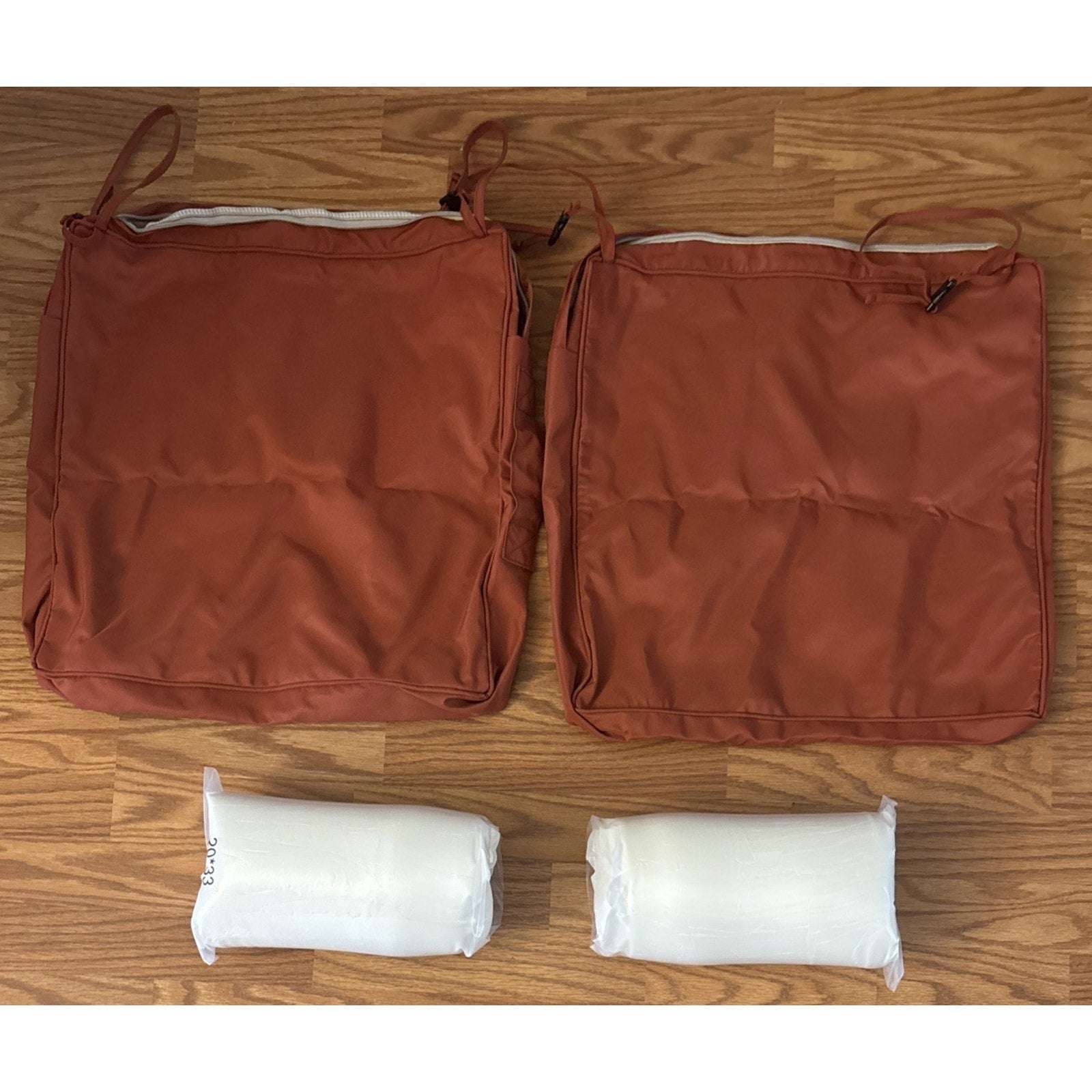 Favoyard Patio Chair Cushions 19 x 19 x 3 Inch Waterproof Outdoor Seat 2 Pack