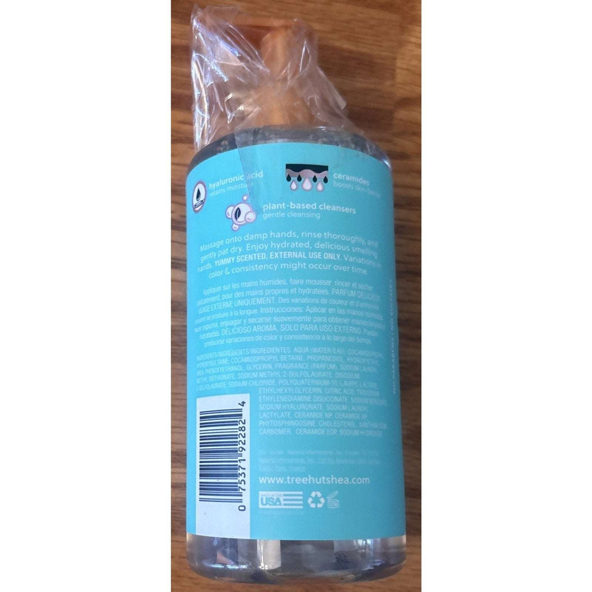 2PC Tree Hut Serum-Infused Hand Wash Sunkissed Poppy & Lotus Water Hyaluronic Ac