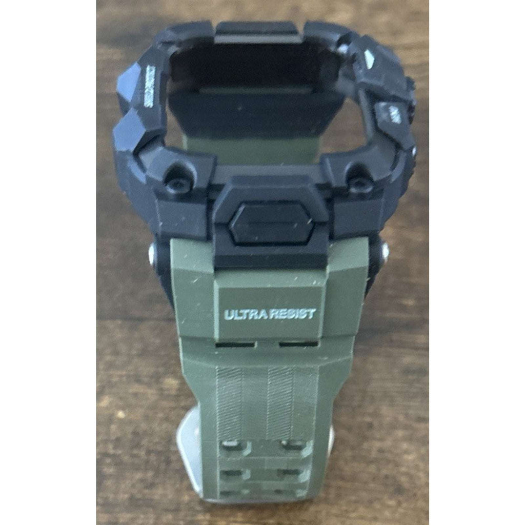 ULTIMAL Rugged Shockproof Case +Band for Apple Watch 45mm Series 9/8/7 ArmyGreen