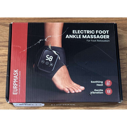 Foot Renew Ankle and Foot Massager Cordless 3-Level Vibration & Heat & Extenders