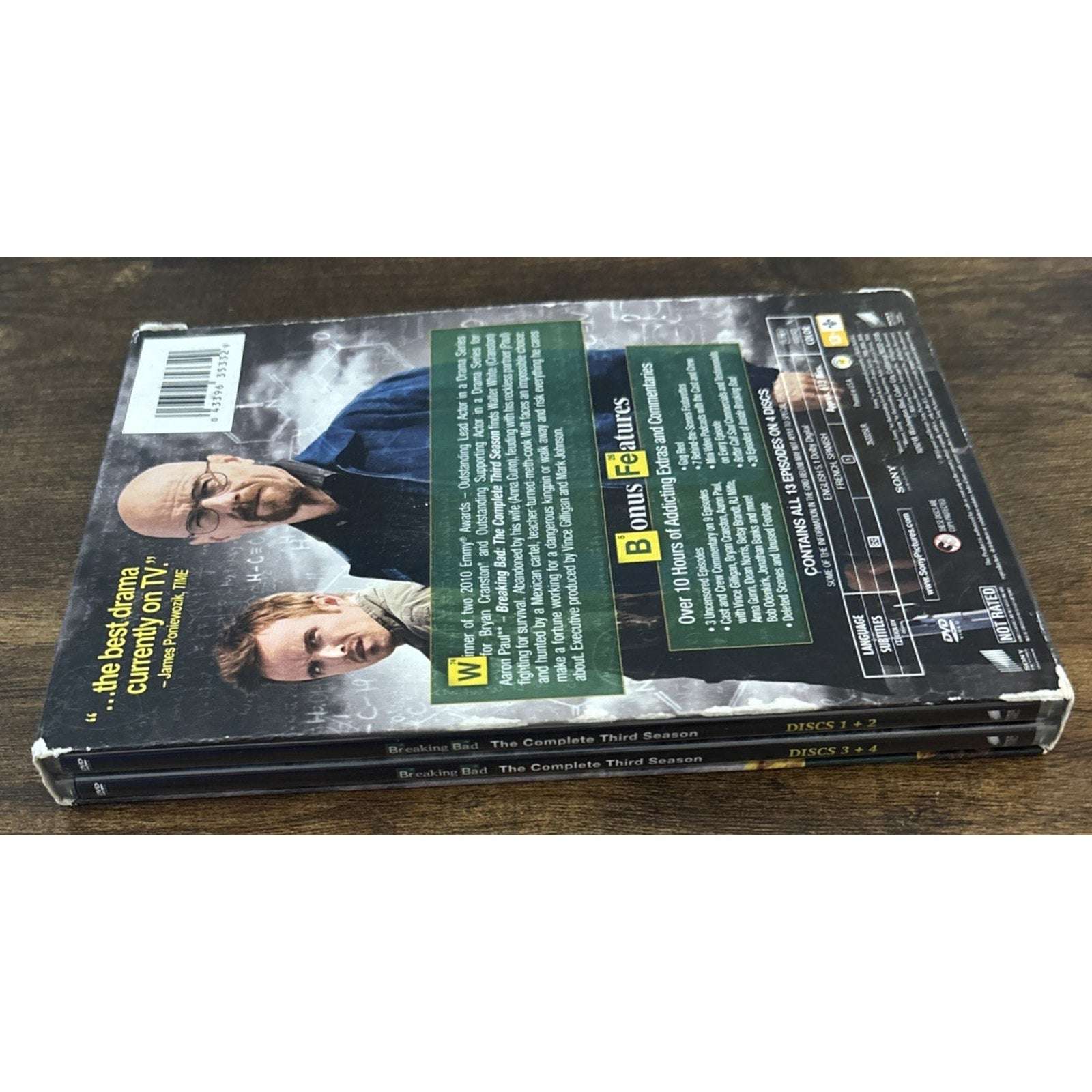 Breaking Bad TV Series DVD Lot Complete Seasons 2, 3 & 4 - 12 Dics in Total