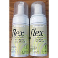 Flex pH Balanced Foaming Wash for Cup/Body Intimate Odor Neutralizer 3.4oz (2PK)