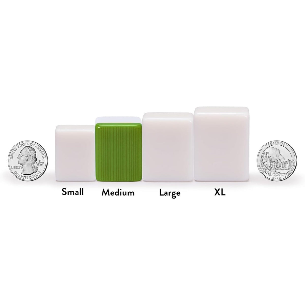 Yellow Mountain Rouge Heritage Chinese Mahjong Set, 146 Engraved Melamine Tiles