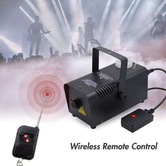 400W 1500CFM Portable Halloween DJ Party Fog Machine 2 Remotes & Fuse Protection