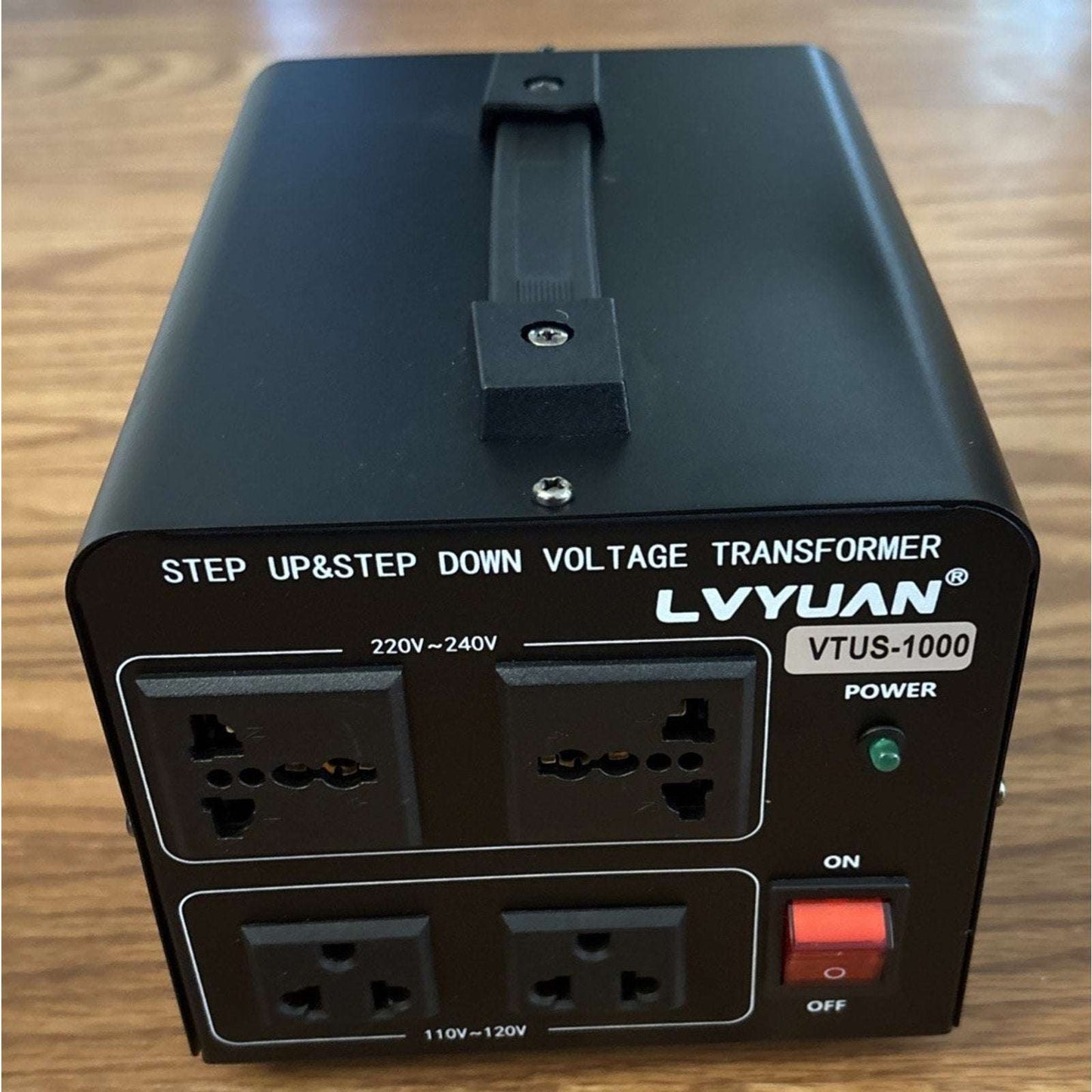 Voltage Transformer Converter 1000 Watt Step Up/Down 110V-120V ↔ 220V-240V 4 Out